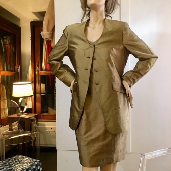 Vintage 90’s The Limited when it was the place to shop! slip dress with jacket - Picture 12 of 16